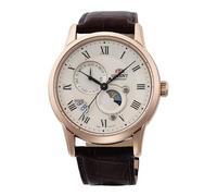 Orient Classic Sun & Moon AK00 Montre Automatique à remontage Manuel élégante pour Homme