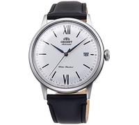 Orient Enfant V6 - Montre-Bracelet Automatique pour Homme à remontage Manuel mécanique Classique, Cuir argenté, Bracelet