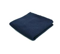 Orient Fashion Mousseline Double Gaze, Tissu en Coton, 50 x 130 cm (Bleu Marine)