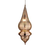 Orient Lampe suspendue Inanna argent 66cm en métal | look oriental