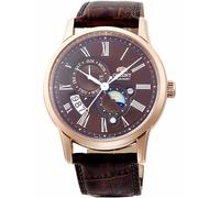 Orient RA-AK0009T30B Day & Night Automatique 43mm Multifonction Homme Marron ...