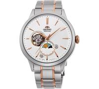Montre Homme Orient Sun and Moon Automatic RA-AS0101S10B - Argenté - Mouvement Automatique