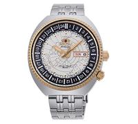 Orient Ra-Aa0e01s19b World Map Revival Montre Argenté