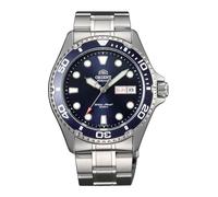 Orient Sports Mako 2 & Ray 2 Montre pour Homme Automatique à remontage Manuel étanche AA02 RA-AA02, Ray 2 Bleu, Sportif