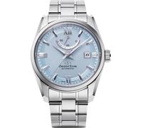 Orient Star Contemporain Bleu Cadran Acier Inoxydable Montre Homme RE-AU0109L00B