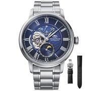 Orient Star Moon Phase RE-BT0006S - Homme - 41 mm - Analogique - Mécanique à Remontage Manuel - Verre saphir