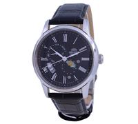 Orient Sun & Moon Cadran Noir Automatique Habillée Cuir RA-AK0010B10B Homme
