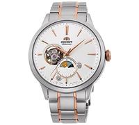 Montre Homme Orient Sun and Moon Automatic RA-AS0101S10B - Argenté - Mouvement Automatique