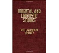 Oriental And Linguistic Studies - The Veda; The Avesta; The Science Of Language