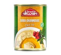 Oriental Diwan Baba Ghannouge - Caviar d'aubergines grillées et crème de sésame - Boîte de 370g