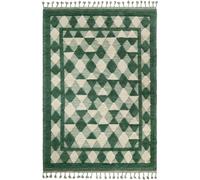 Oriental Grid Tapis 250x350 Vert