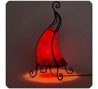 Oriental Marocaine Lampadaire Cuir Lampe Henné Lampe en Cuir Coq
