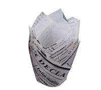 Oriental riverkit Tasses De Papier De Cuisson De Tulipe 100 Pièces Caissettes Cupcake Papier Sac Muffin Tasses, pour Cupcakes Et Muffins pour Mariages, Anniversaires (Blanc?100 pièces?)