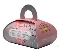 The English Soap Company, Large Gift Bag Bath Soap, Oriental Spice and Cherry Blossom, 260g