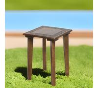 MARRAKESCH Table d'appoint Table de chevet en bois | Table Tabouret Astus rectangulaire comme décoration orientale moderne
