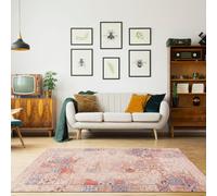 Oriental Weavers® - Tapis Moderne en Chenille Polyester - Tissage Gobelin - Doux et coloré, Parfait pour la Salle et la Chambre - Dimensions 115 x 180 et 155 x 235 cm
