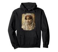Orientalist Portrait Veiled Woman 19th Century Art Painting Sweat à Capuche