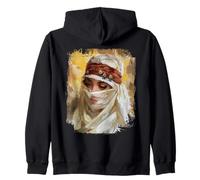 Orientalist Portrait Veiled Woman 19th Century Art Painting Sweat à Capuche