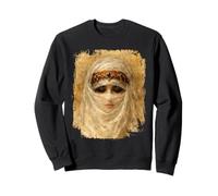 Orientalist Portrait Veiled Woman 19th Century Art Painting Sweatshirt
