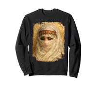 Orientalist Portrait Veiled Woman 19th Century Art Painting Sweatshirt