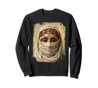 Orientalist Portrait Veiled Woman 19th Century Art Painting Sweatshirt