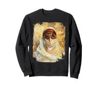 Orientalist Portrait Veiled Woman 19th Century Art Painting Sweatshirt