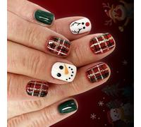 Orienté Noël Persiste Sabots scintillants Cerfs Figures de Neige Motif de Personnages de Neige Permanent ABS Substance Arnaque pour les fêtes Incidents spéciaux Application rapide Solennel trompeur