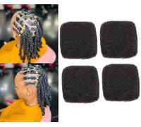 Orientfashion 4 Pièces Par Paquet Cheveux naturels Afro Crépus en vrac pour crocheter des extensions de dreadlocks Afro Kinkys Hair Balls 4 oz/pack