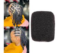 Orientfashion Cheveux Noir Naturels Afro Crépus En Vrac Pour Crocheter Des Extensions De Dreadlocks Afro Kinky Hair Balls 1 oz/pack (Noir naturel, 10 pouces (1 paquet))