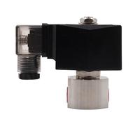 Orifice 1,2 mm 200 bar 2 mm 100 bar 304 2 voies haute pression normalement fermée électrovanne G 1/4" 1/8" AC 220 V DC 24 V (DC 24 V Orifice 1,2 mm 200 BAR)