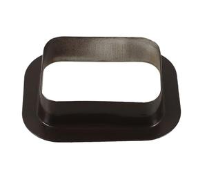 Orifice D'évacuation en Alliage D'aluminium pour Gouttière de Toit, Café | Adaptateur de Remplacement, Contrôle Fiable du Ruissellement, pour Drainage Extérieur et Entretien de Toiture