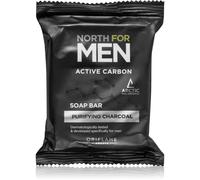 Oriflame North for Men Active Carbon savon nettoyant solide au charbon actif 100 g