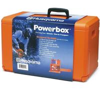 Orig. Boîte de tronçonneuse Husqvarna protection powerbox stihl dolmar sac de...