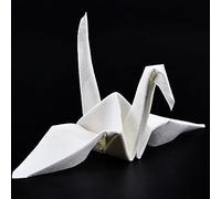 Origamagic Tour de magie en origami Foulards en papier pour magicien Blanc