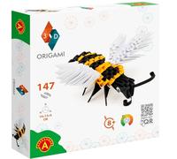 Origami 3D 501823-3D Origami abeille - Belle sculpture en papier 3D avec composants brevetés et instructions de montage compréhensibles (français non garanti), 147 pièces, 14 x 13 x 6 cm, + de 8 ans