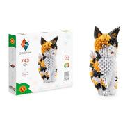 Origami 3D Belle sculpture en papier 3D avec composants brevetés et instructions de construction compréhensibles, à partir de 8 ans (chat)