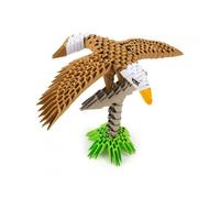 Origami 3D - HQ - Eagle/Aigle - Jouet créatif écologique pour enfants à partir de 8 ans