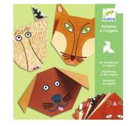 Origami Animaux - DJECO - Pour Enfant - Rouge - A partir de 4 ans