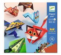 Djeco Origami facile Les animaux sauteurs Multicolore TU