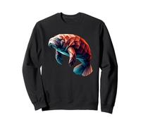 Origami Art Lamantin Lamantins Vache de mer Sweatshirt