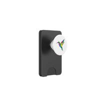 Origami Colibri - Oiseau géométrique PopSockets PopWallet pour MagSafe