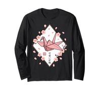 Origami Crane Esthétique - Origami Japonais Kawaii Manche Longue