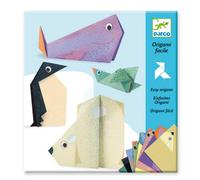 Origami facile Les animaux polaires Djeco