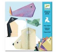 Origami facile Les animaux polaires Djeco G