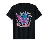 Origami Fox Kitsune Japanese Paper Folding Art Hobby T-Shirt