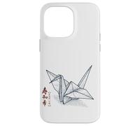 Origami Grue - Kanji Japonais pour la Paix et l'espoir Coque pour iPhone 14 Pro Max