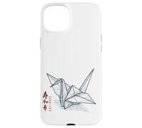 Origami Grue - Kanji Japonais pour la Paix et l'espoir Coque pour iPhone 15 Plus
