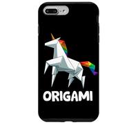 Origami Japonais Licorne Arc-en-Ciel Anime Coque pour iPhone 7 Plus/8 Plus
