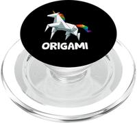 Origami Japonais Licorne Arc-en-Ciel Anime PopSockets PopGrip pour MagSafe