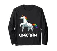 Origami Japonais Licorne Arc-en-Ciel Manche Longue